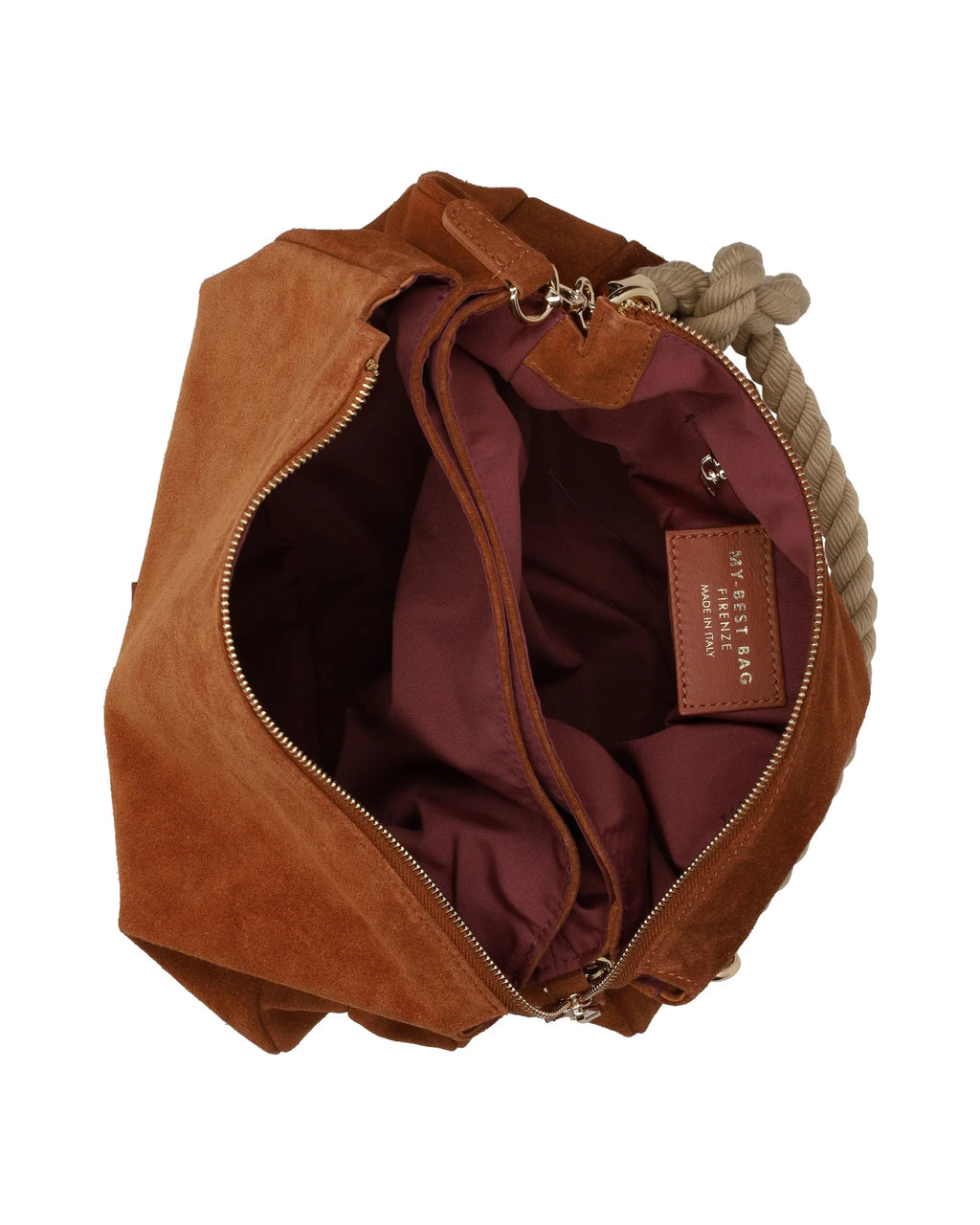 REFLEX | Semišová shoulder bag