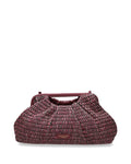 Janine Tabru | Pletená clutch kabelka z tabru slámy