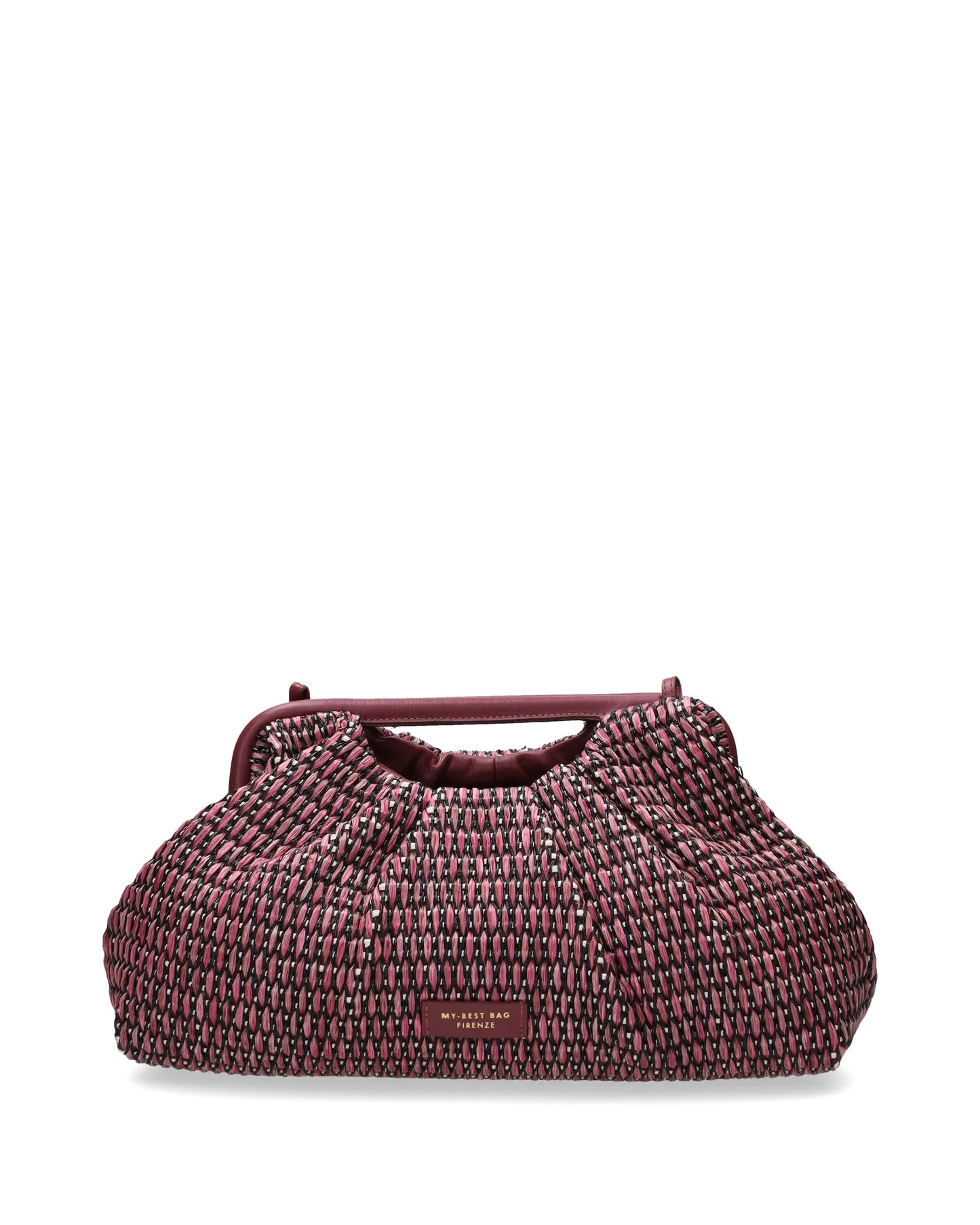 JANINE TABRU | Pletená clutch kabelka