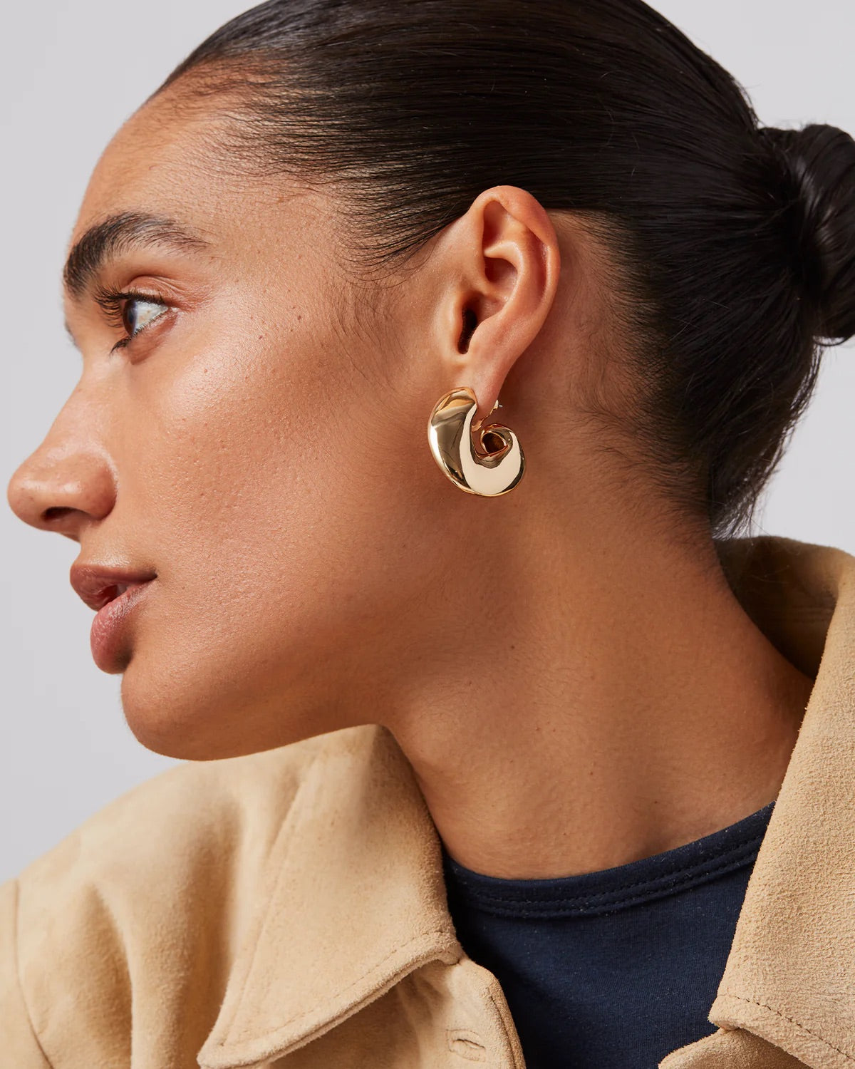 Gigi Hoops | organické náušnice