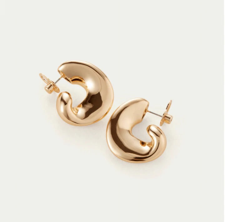 Gigi Hoops | organické náušnice
